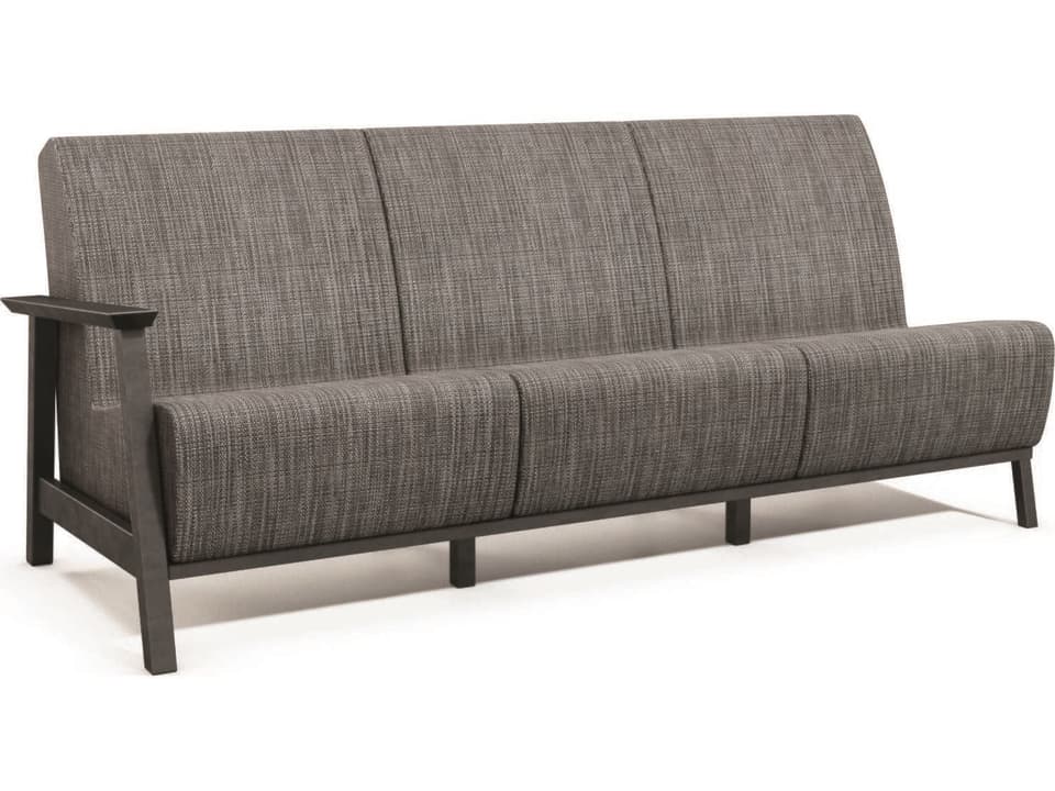 Revive Air Sensation Sling Aluminum Right Arm Sectional Sofa