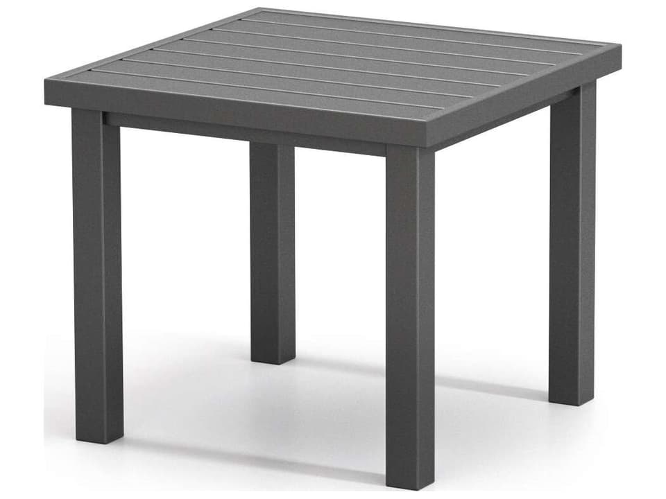 Latitude Aluminum 24-Inch Square End Table