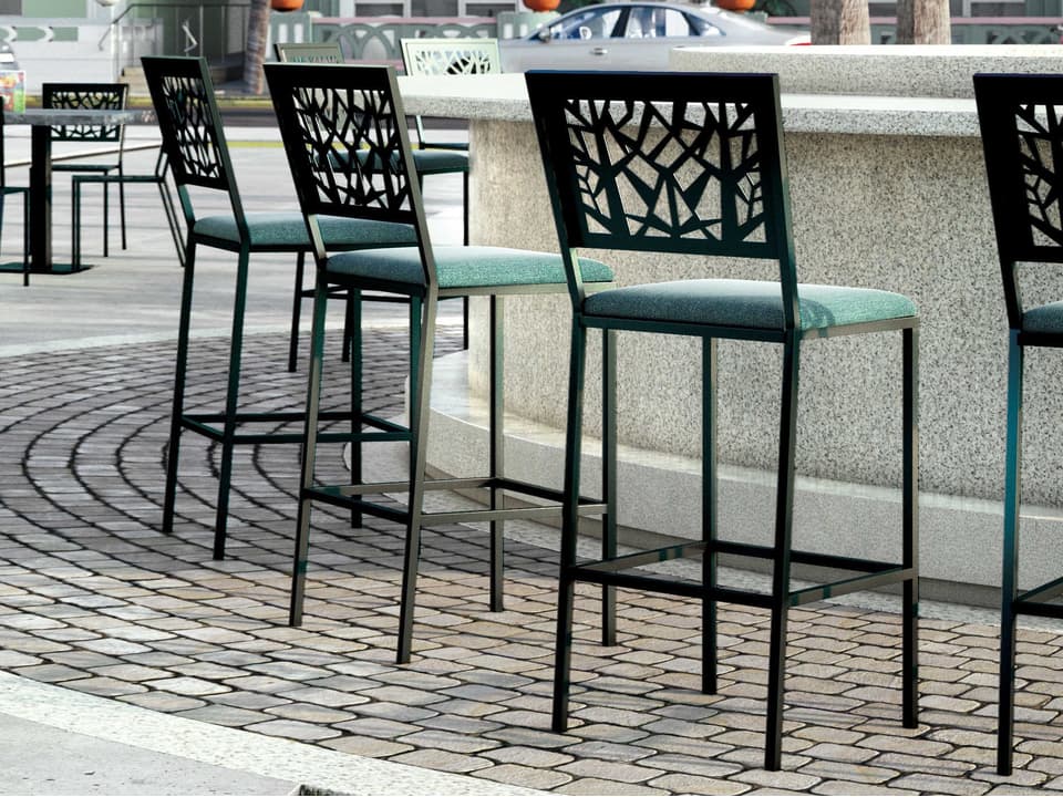 Echo Aluminum Outdoor Patio Dining Set