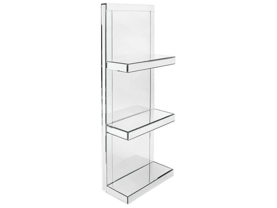 Mirrored Silver Rectangular Wall Mirror