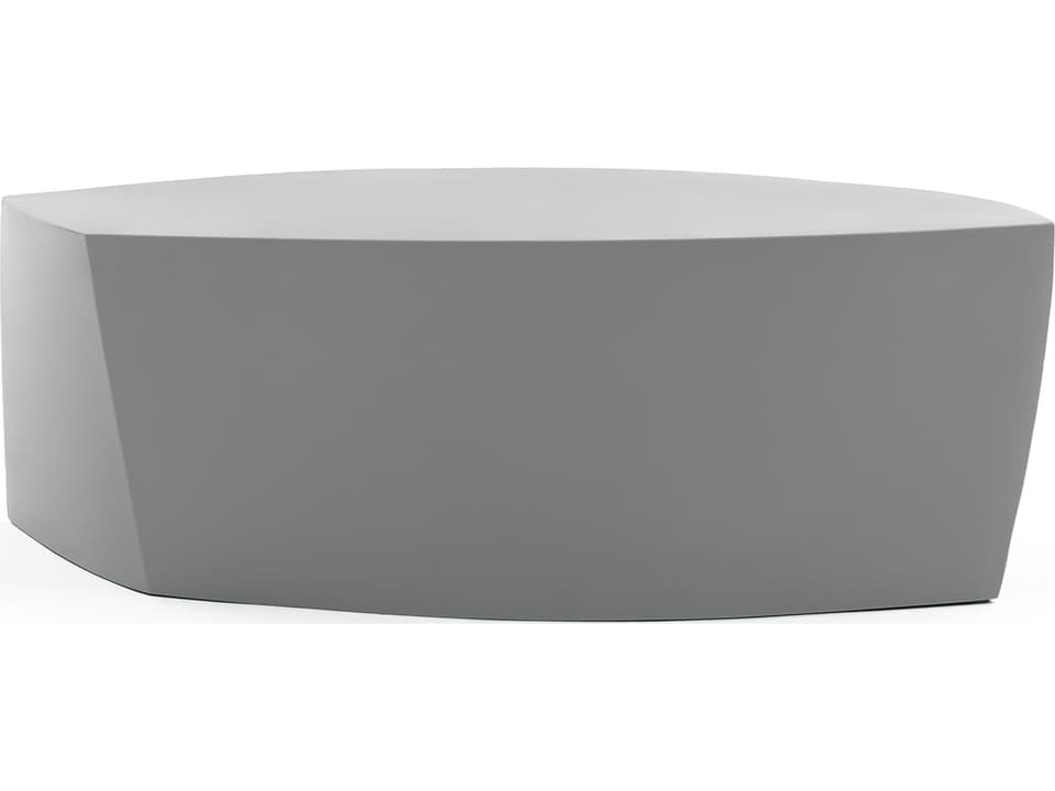 Gehry Bench Silver Rotation-Molded Polyethylene Bench
