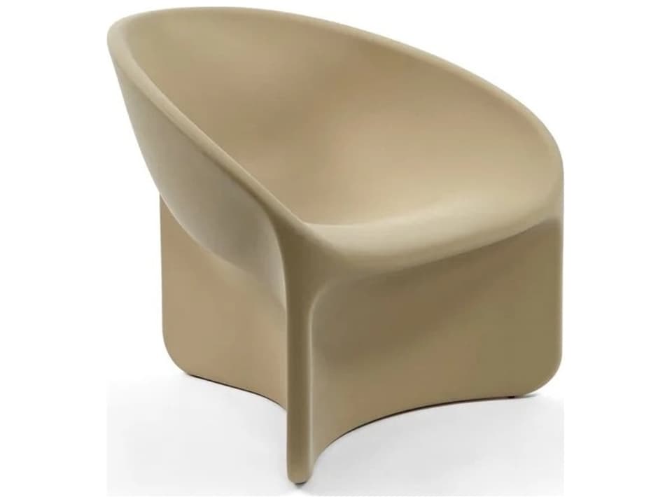 Bluff Indoor Outdoor Accent Chair Recycled Plastic Sand