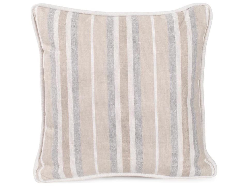 Dune Sand 20 Inch Olefin Square Outdoor Pillow