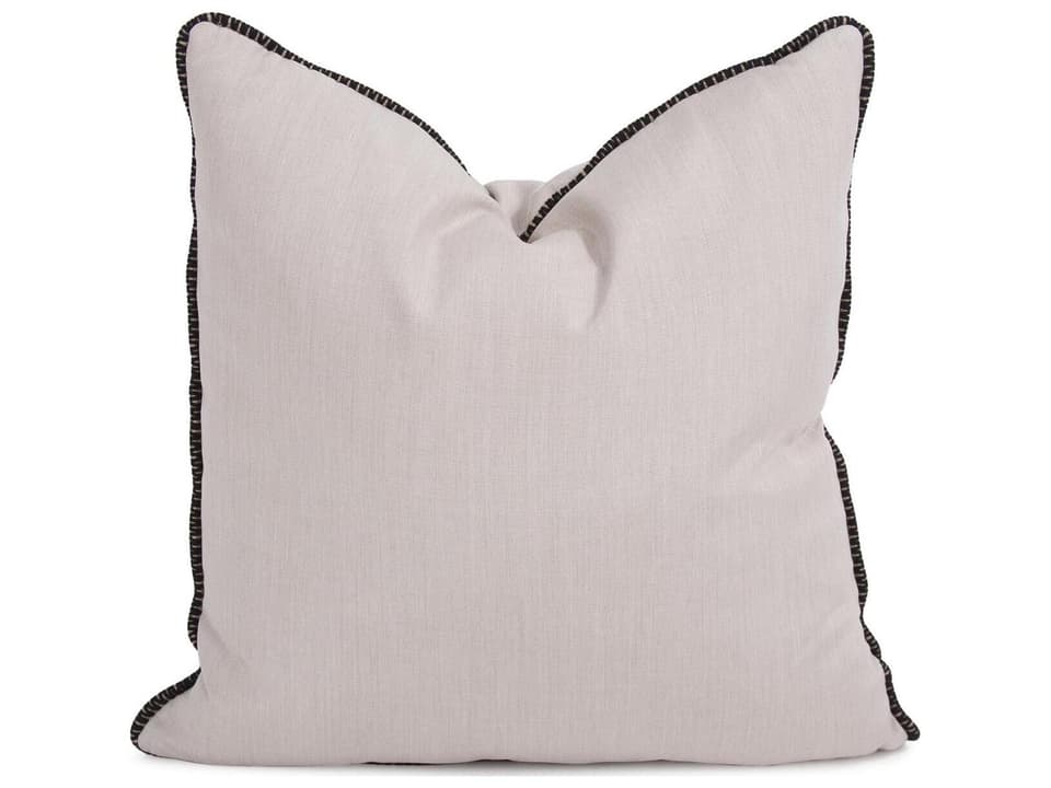 Howard Elliott Seascape Sand Outdoor Pillow with Decorative Cording