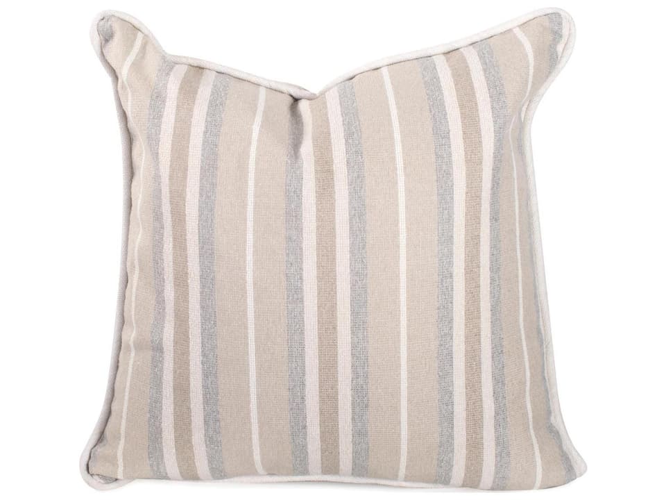 Dune Sand Striped Pillow 14x22 in Sand