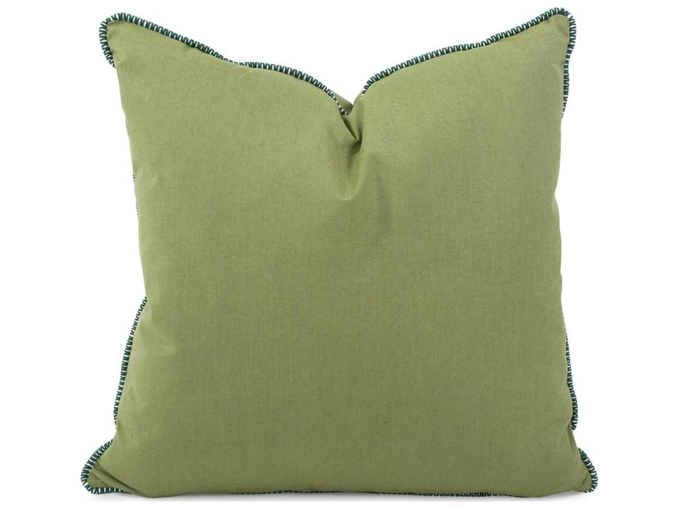 Seascape 24-Inch Sunbrella Outdoor Accent Pillow in Moss