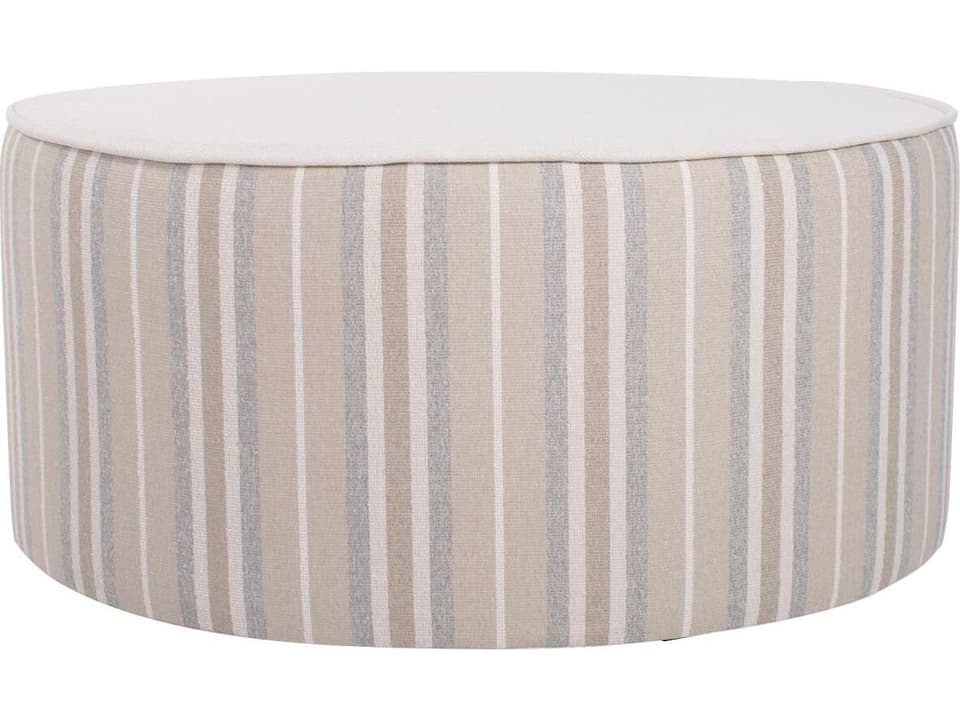Dune Universal Olefin Outdoor Ottoman Cover in Sand
