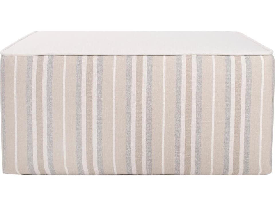 Dune Universal 18 Inch Sand Fabric Ottoman