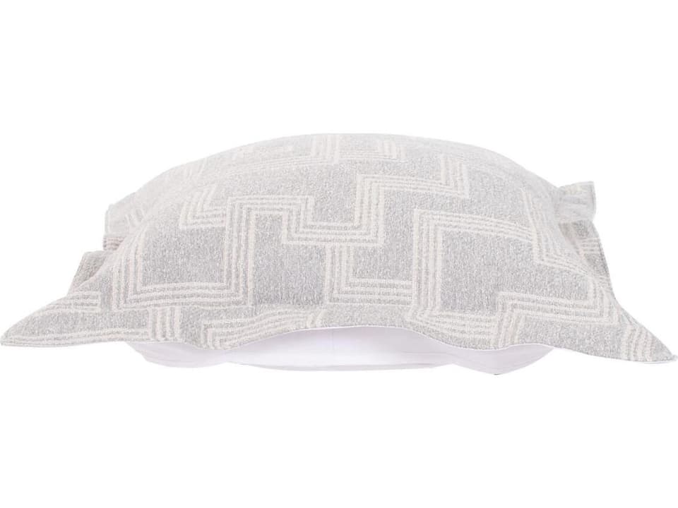 Puff Scroll Syros Fog Outdoor Cushion Cover
