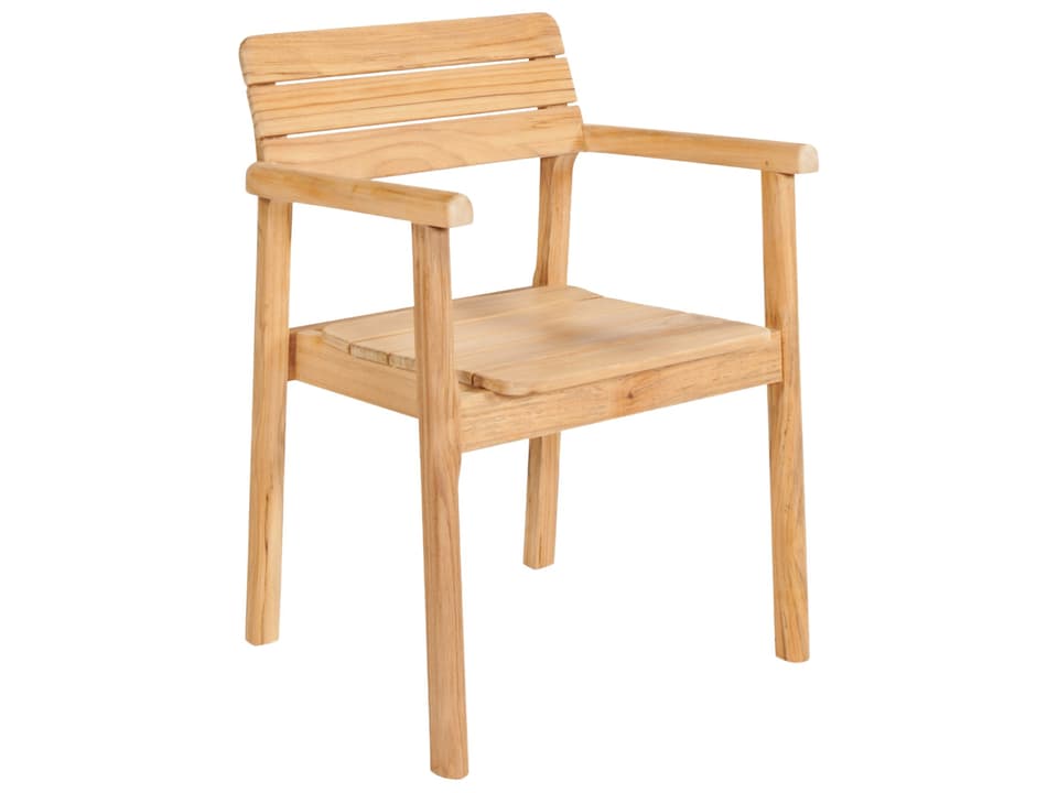 Modurn Wood Teak Dining Chair