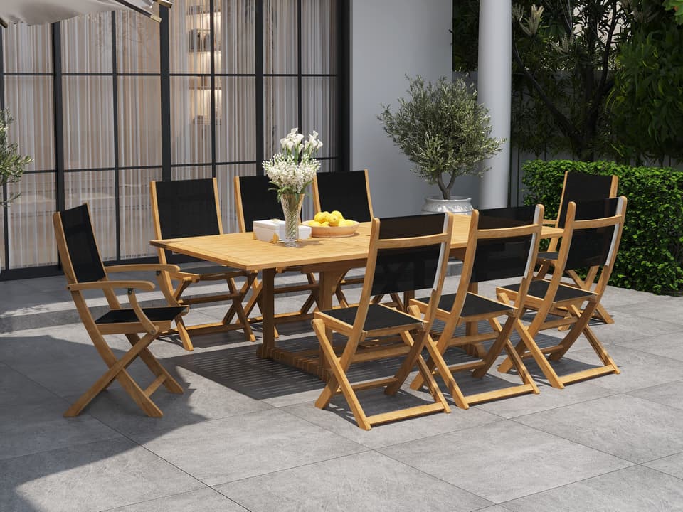 Dalton Wood Teak Dining Set