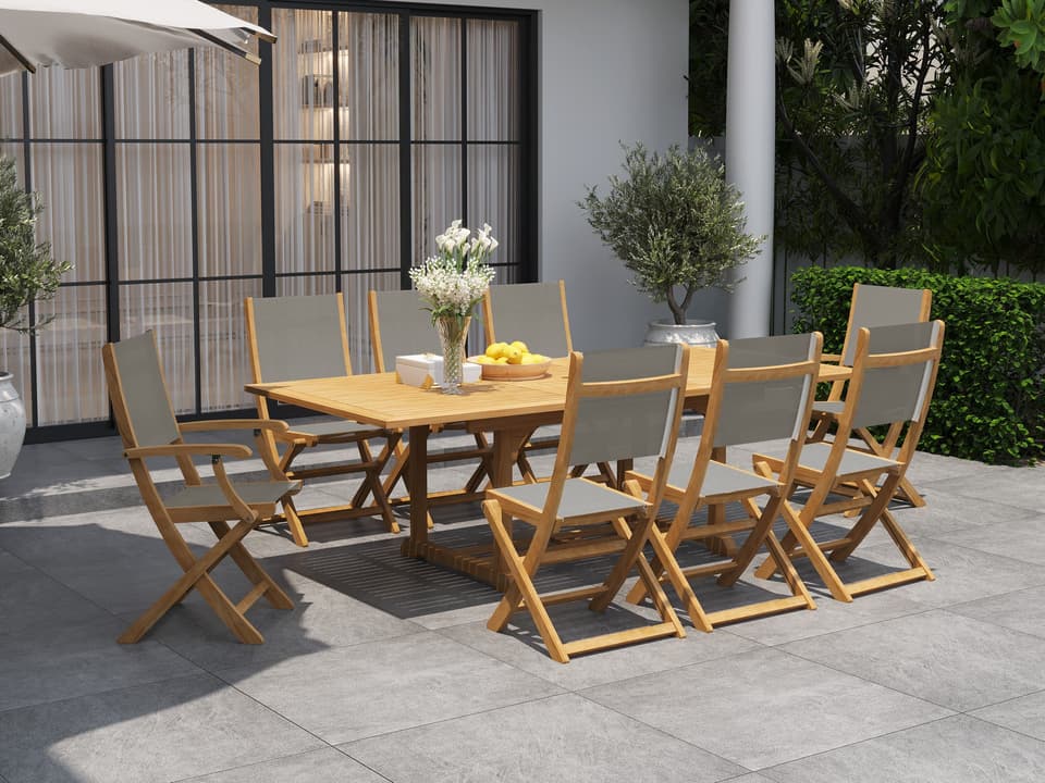 Dalton Wood Teak Dining Set