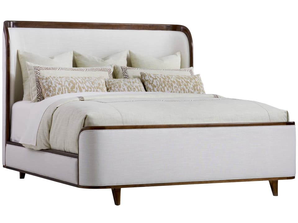 Novella Organic Brown Cherry Wood King Shelter Bed