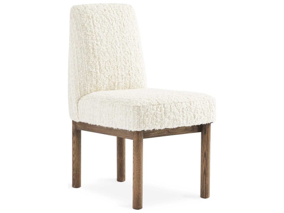 Revival 81 Upholstered Oak Dining Side Chair in Medium Oak