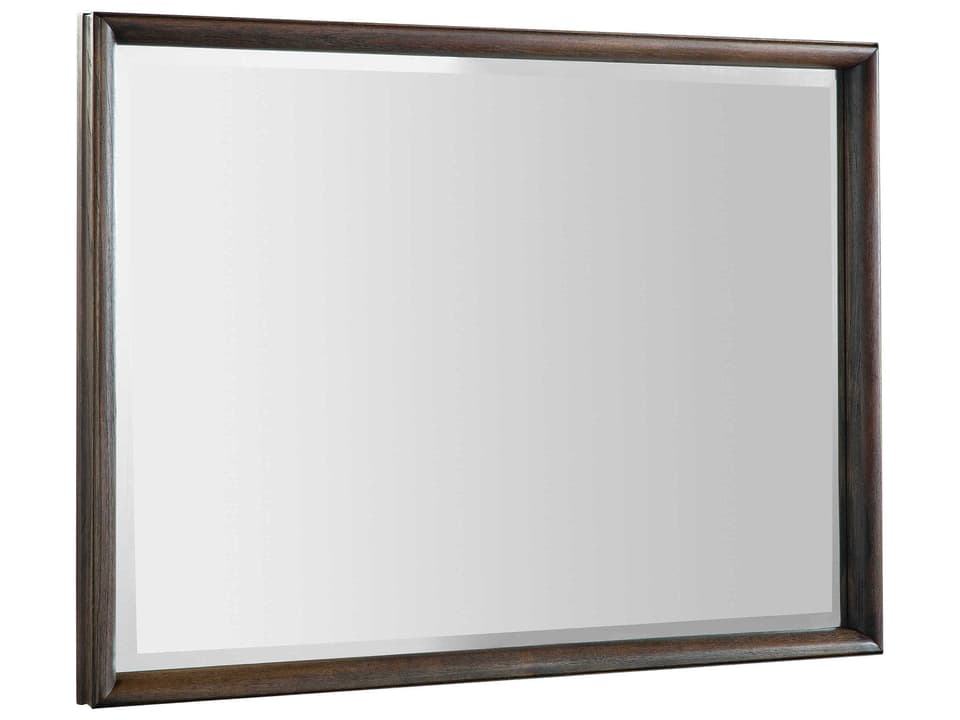 Linwood Rectangular Wall Mirror with Carved Mindi Wood Frame