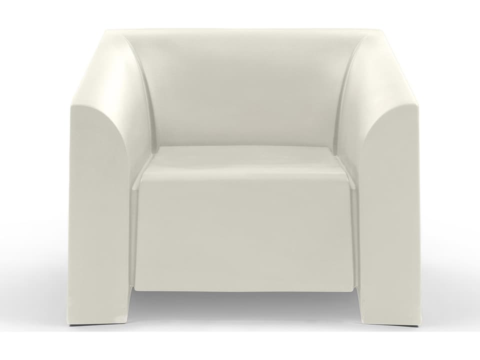 Heller MB 1 Polyethylene Accent Chair in White