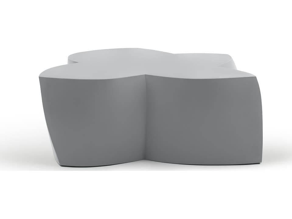 Heller Gehry Coffee Table in Silver
