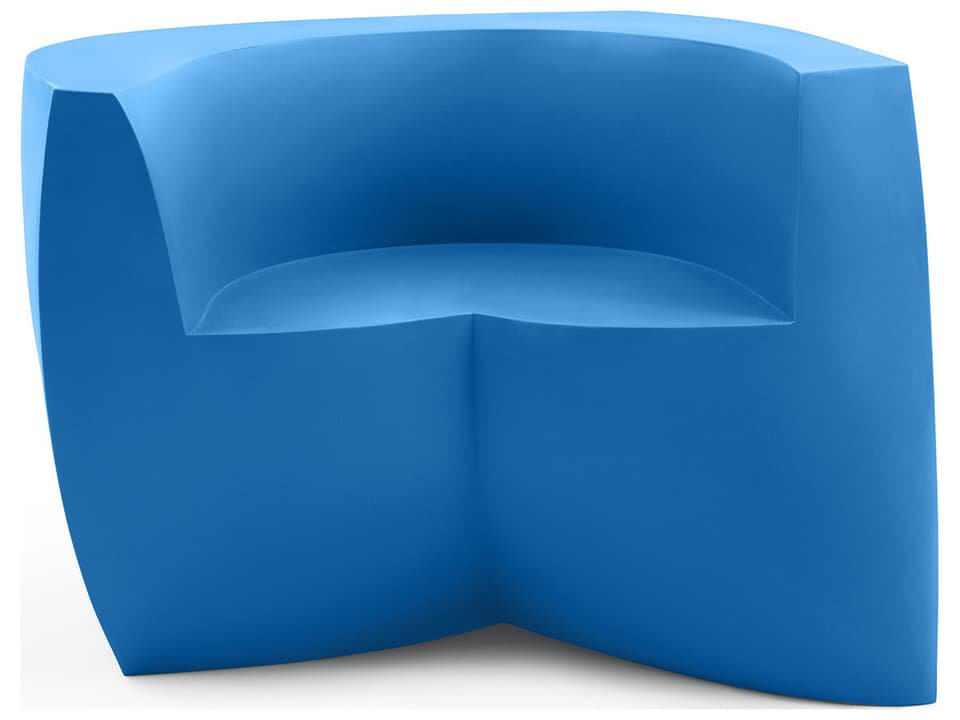 Gehry Easy Chair by Frank Gehry in Blue