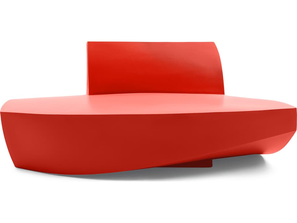 Heller Gehry Sofa in Red