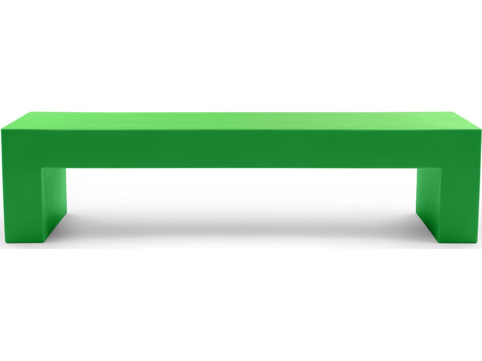 Heller Vignelli Large Bench in Green