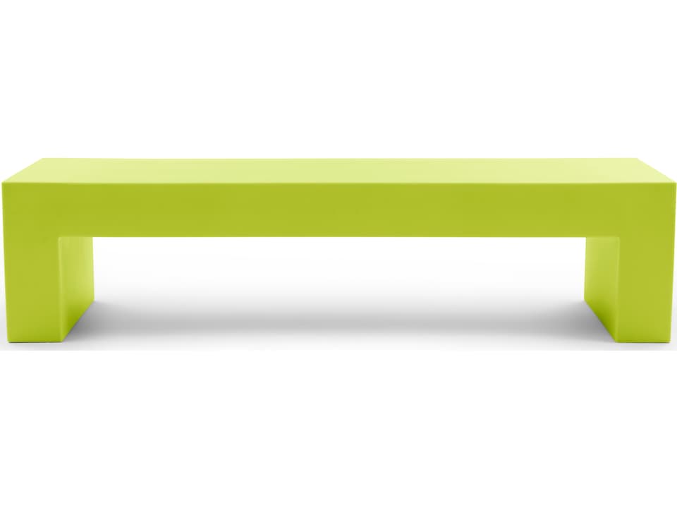 Vignelli Large 72 Inch Bench in Citron