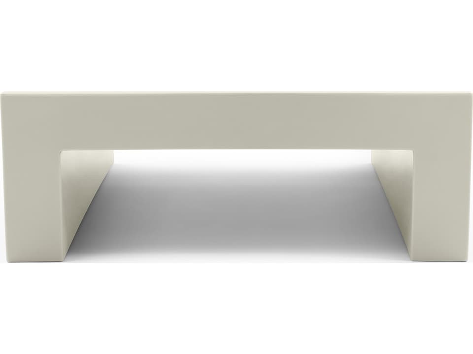 Vignelli Square Coffee Table in White