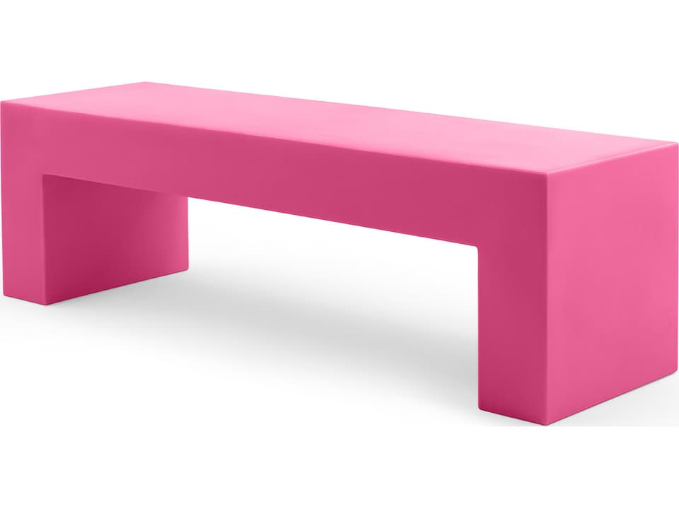 Vignelli Medium Bench in Pink