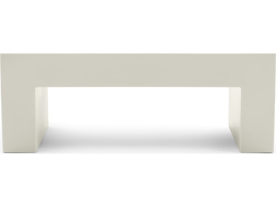 Heller Vignelli Small Bench in White