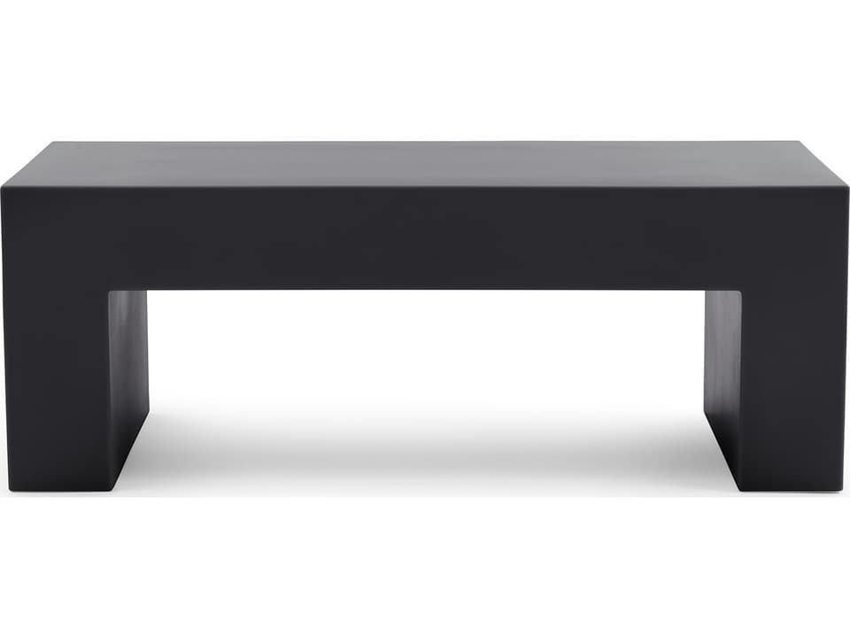 Vignelli Small Bench in Dark Grey
