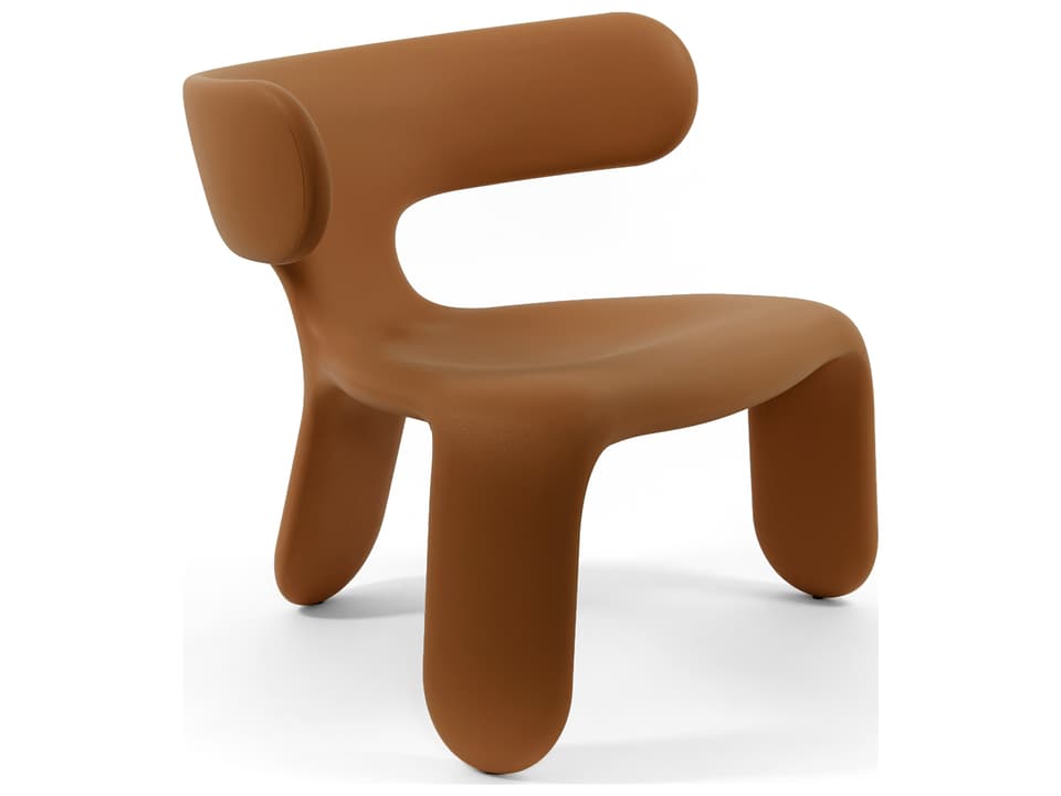Heller Limbo Armless Chair in Terra Cotta