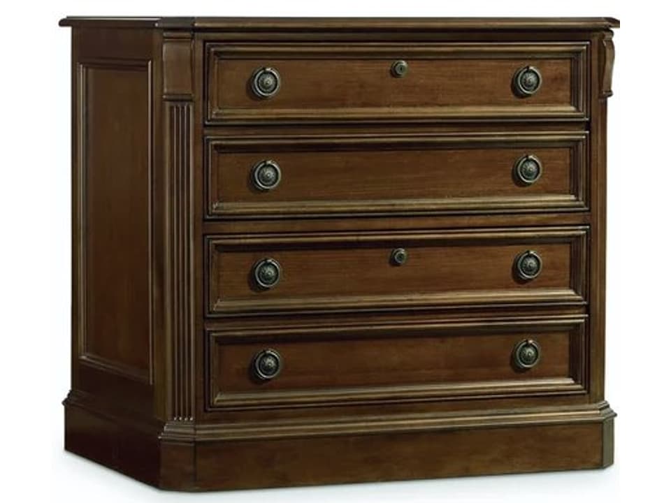 Brookhaven 2-Drawer Lateral File Cabinet Distressed Clear Cherry