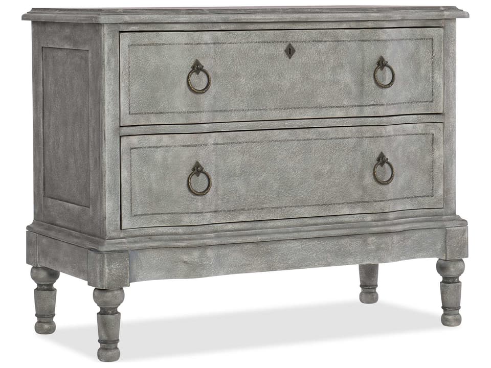 Boheme Verbena 2-Drawer Bachelors Chest in Stonewash Finish