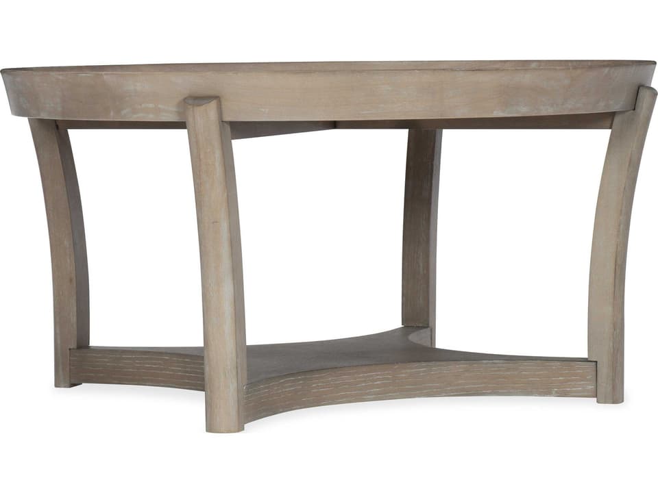 Heritage Round Wood Cocktail Table