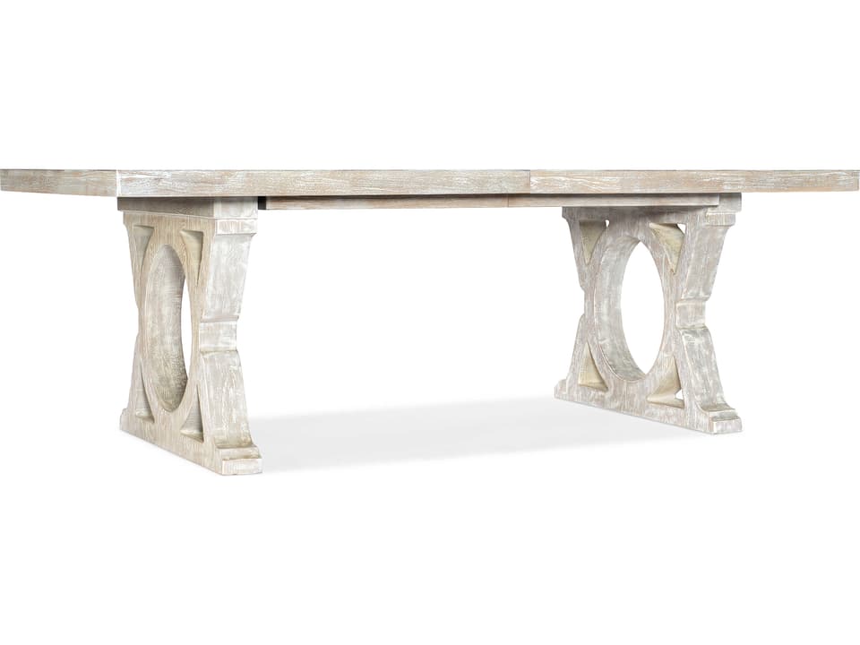 TemaHome Papillon Foldable Dining Table — Extendable Matte White