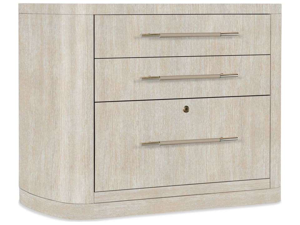 Modern Mood 3-Drawer Lateral File Cabinet Diamond Finish