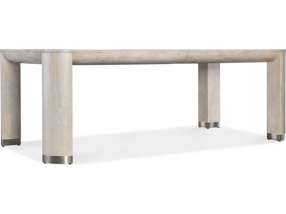 Modern Mood Extendable Rectangular Dining Table in Diamond Finish
