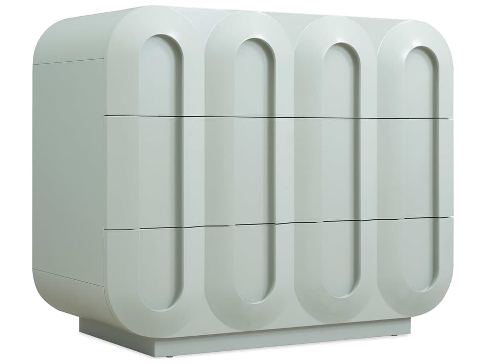 Commerce And Market Three-Drawer Accent Chest in Seafoam Green
