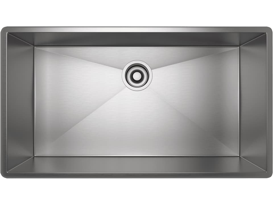 Forze Italian Stainless Steel Single Bowl Undermount Kitchen Sink