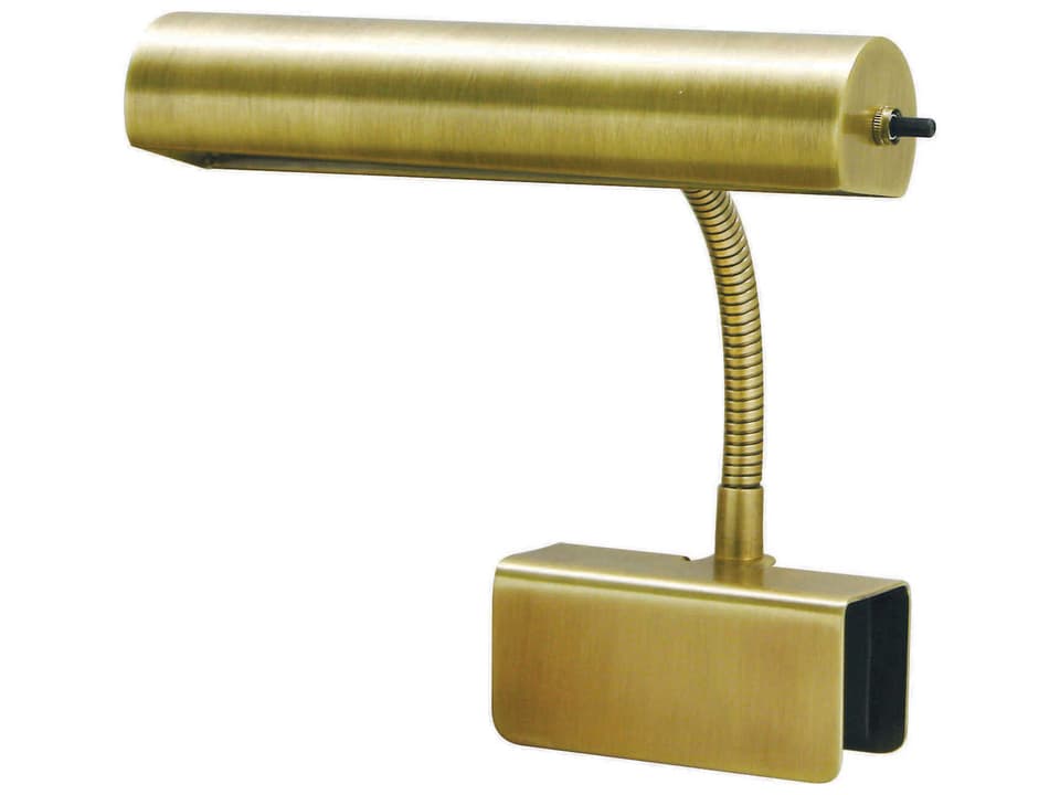 Advent 1-Light Antique Brass Bed Lamp