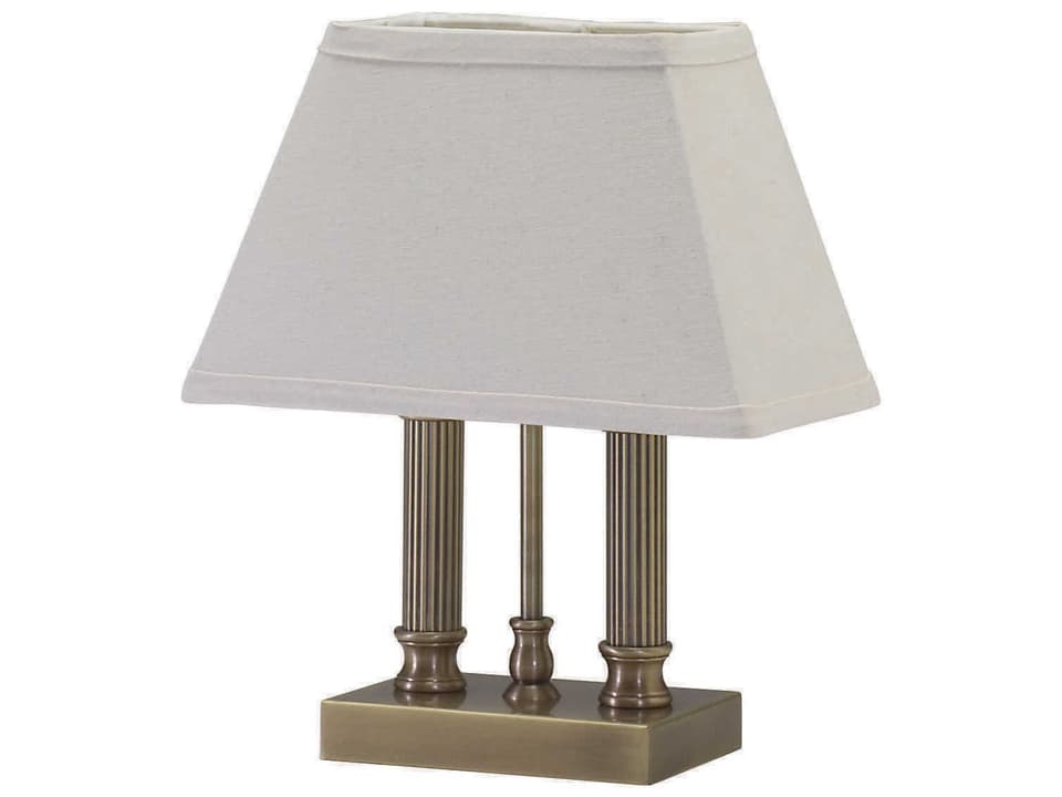 Coach One-Light Mini Table Lamp in Antique Brass