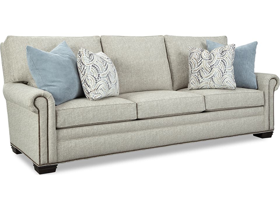 2500 Upholstered Sofa with Tall Back and Generous Seating