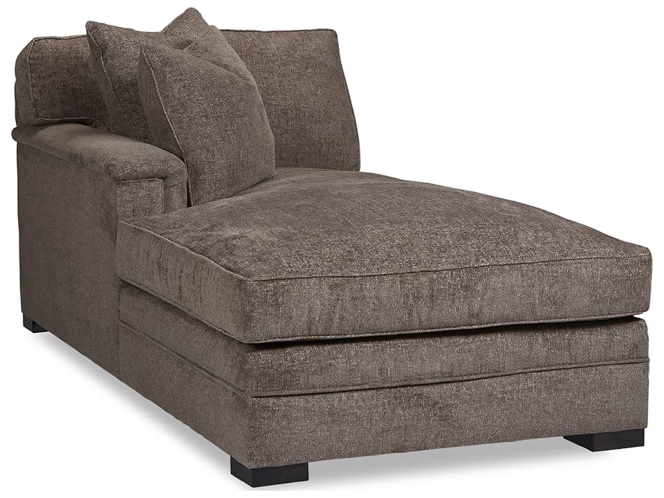 7100 Collection Upholstered Left Arm Chaise Lounge