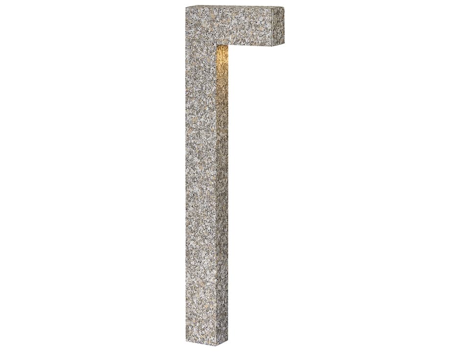 Atlantis 1-Light LED Outdoor Path Light in Quarry Stone Finish