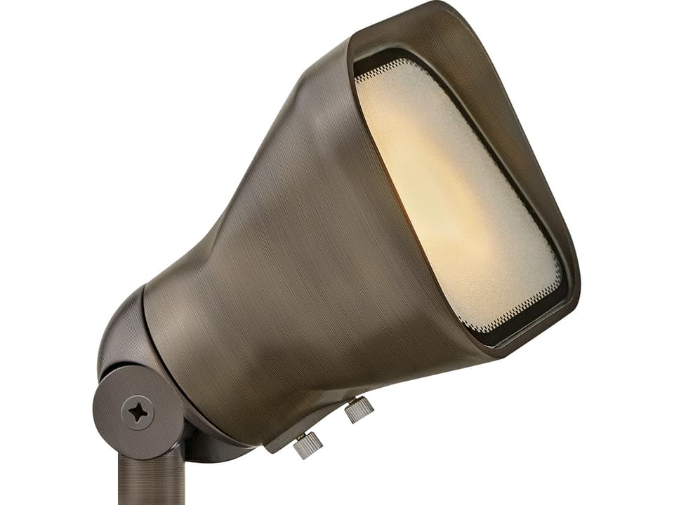 Lumacore Accent Flood Low Voltage Outdoor Spot Light in Matte Bronze