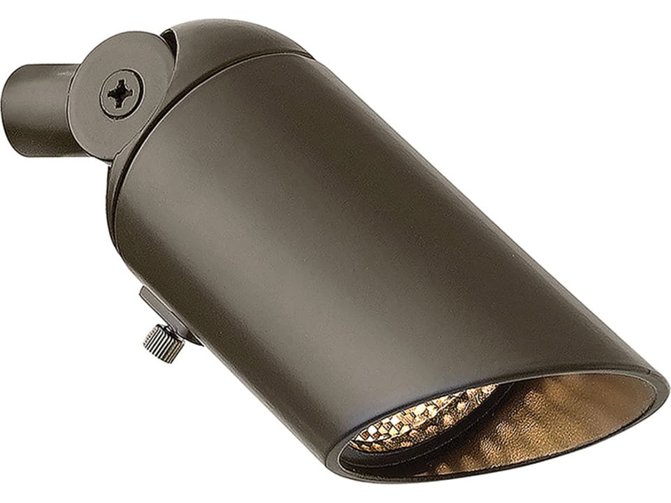 Accent 1-Light Low Voltage Outdoor Spot Light in Bronze
