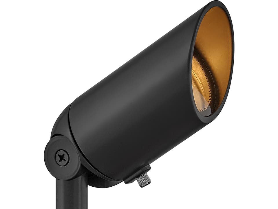 12V MR16 Outdoor Spot Light in Satin Black