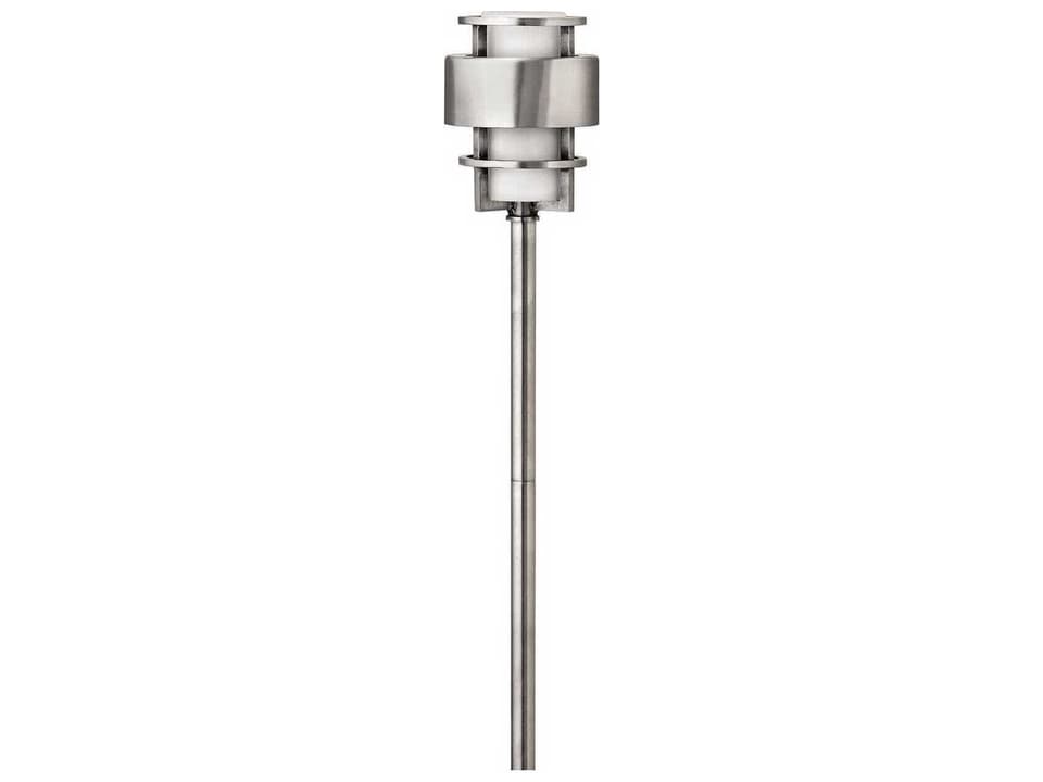 Saturn 1-Light Outdoor Path Light in Stainless Steel