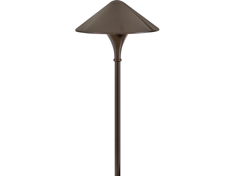 Apex 1-Light Outdoor Path Light in Bronze