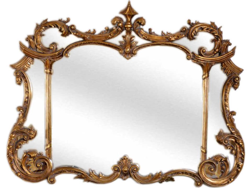 Fon Ornate Framed Wall Mirror Landscape