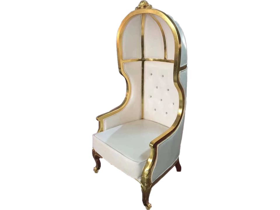 Inf White Club Chair
